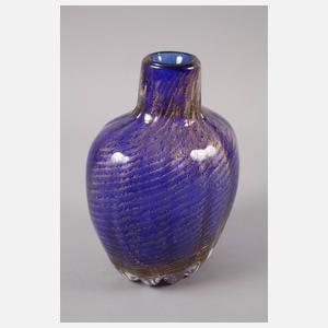 Murano Vase Goldflimmer
