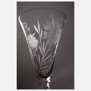 Salvadore Dali sechs große Sektflöten