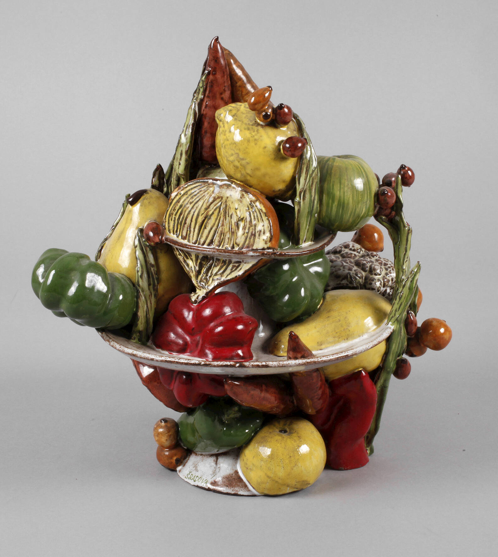 Keramikobjekt Gemüseschale Sàrka Padovà