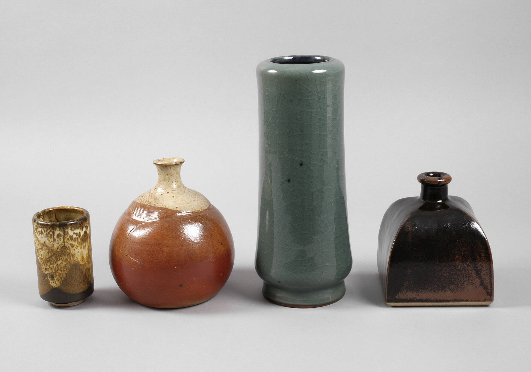 Horst Kerstan vier Keramikvasen