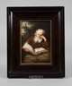 Porzellanbildplatte "Eremit" nach Salomon Koninck
