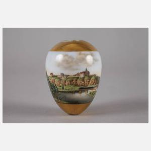 Klingelzug mit Ansicht Schloss Belvedere in Weimar