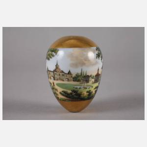 Klingelzug mit Ansicht Schloss Belvedere in Weimar