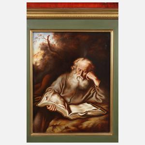 Rosenthal Bildplatte "Einsiedler"