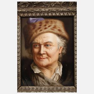 KPM "Bildnis eines Alten" nach Christian Seybold