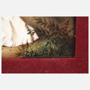 KPM Berlin Bildplatte Jugendstil