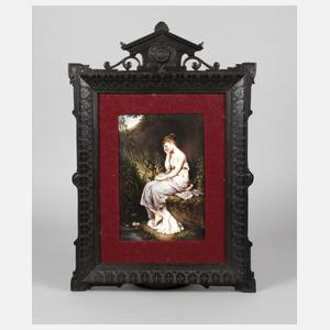 KPM Berlin Bildplatte Jugendstil