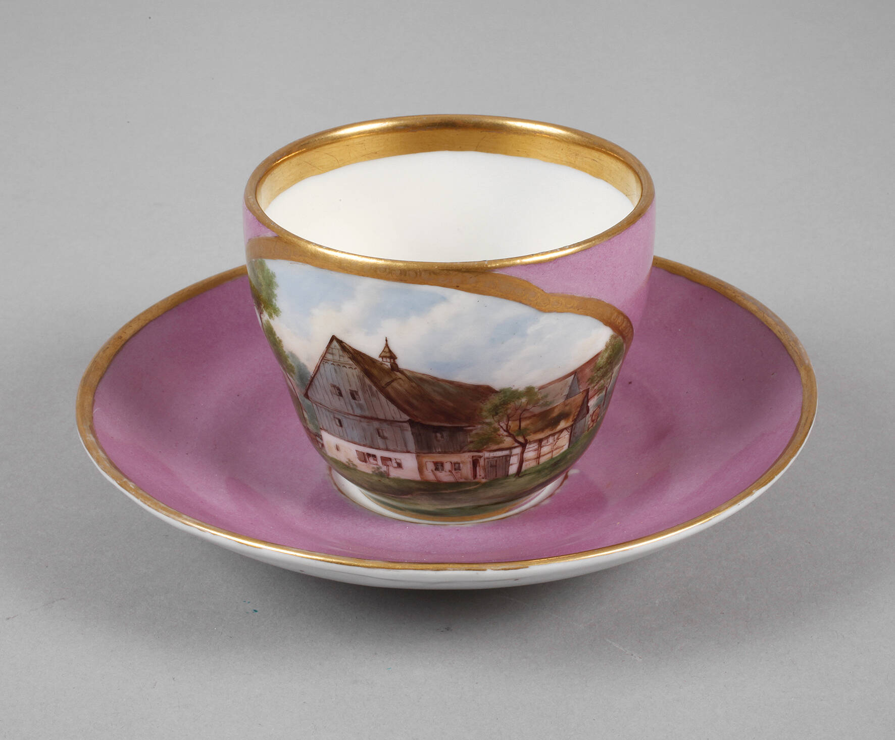 Tiefenfurt bäuerliche Ansichtentasse