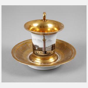 Ansichtentasse Sankt Petersburg