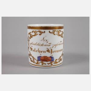 Andenkentasse Biedermeier