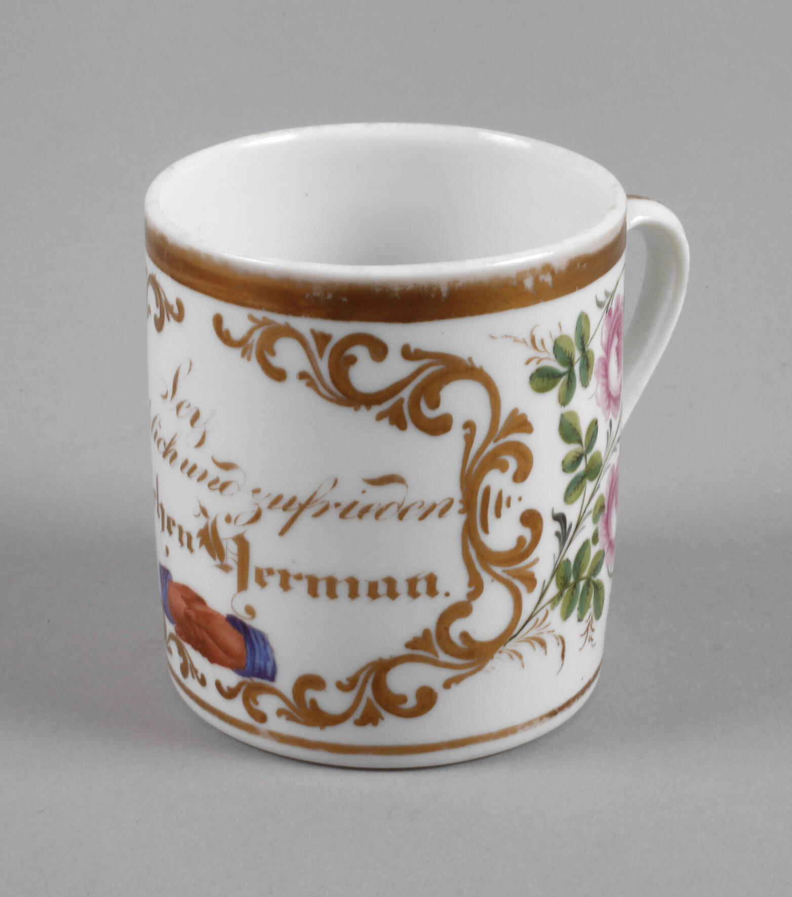 Andenkentasse Biedermeier