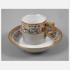 Wallendorf Biedermeiertasse