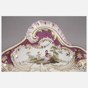 Große barocke Platte