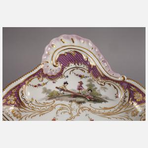 Große barocke Platte