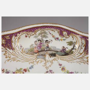 Große barocke Platte