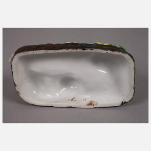 Figürliche Deckeldose