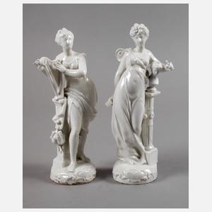 Capodimonte zwei Allegorien