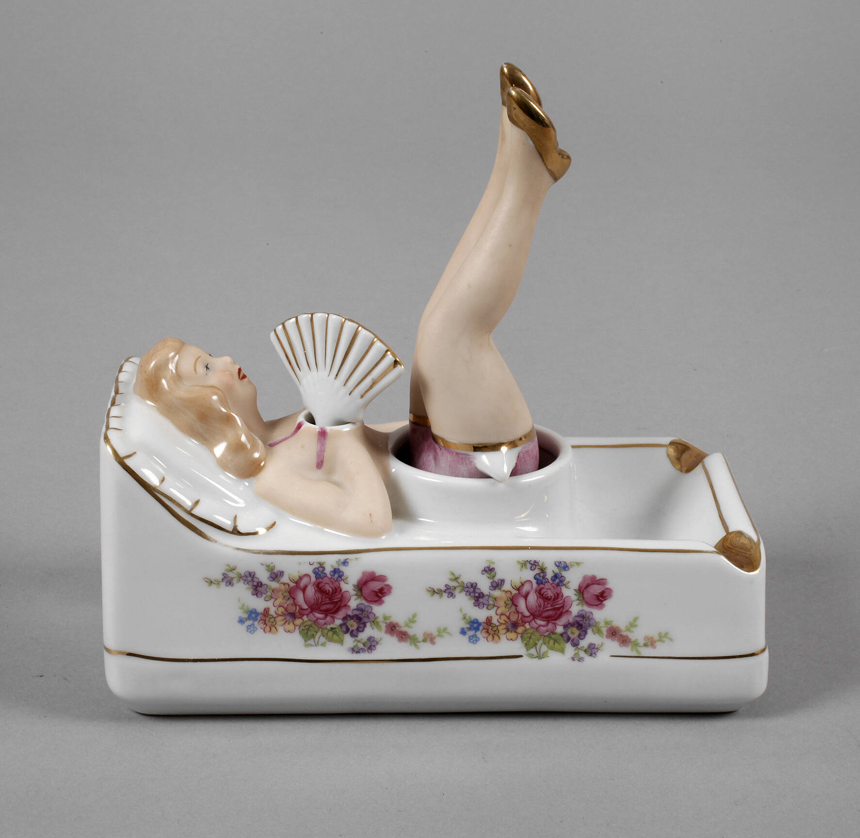 Gerold Porzellan erotischer Aschenbecher