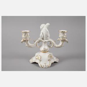 Hutschenreuther Kerzenleuchter mit Putto