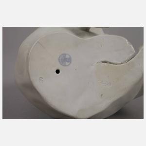 Heubach sitzender Braunbär