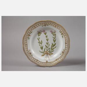 Kopenhagen zwei Teller Flora Danica