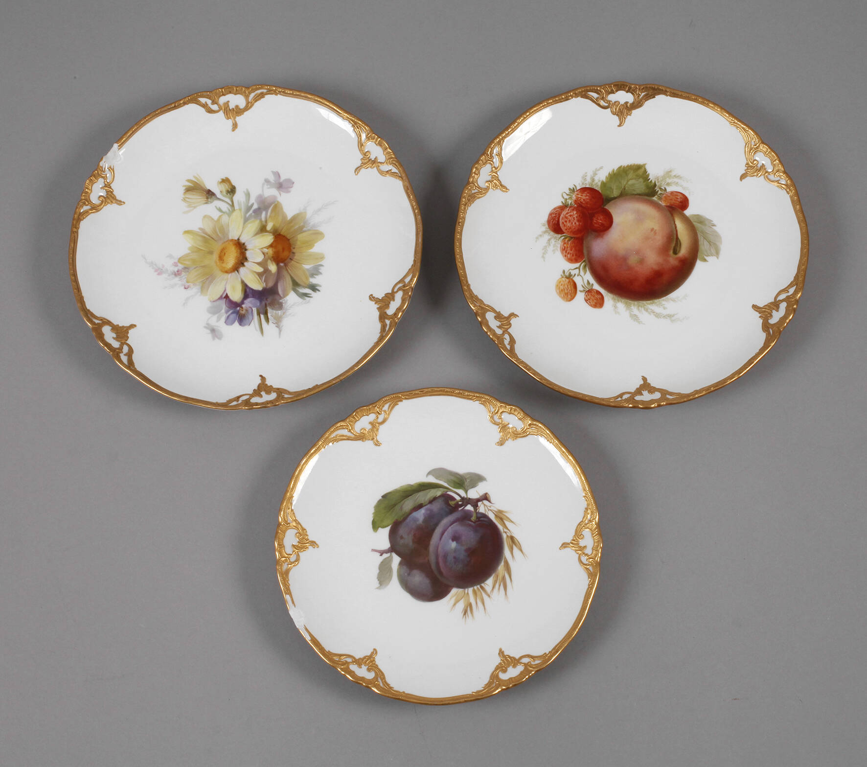 KPM Berlin drei Teller