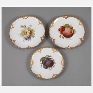 KPM Berlin drei Teller