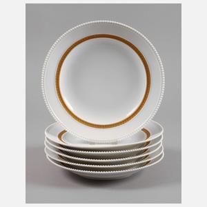 KPM Berlin sechs Speiseteller