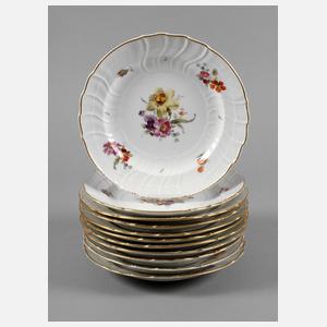 KPM Berlin elf Speiseteller