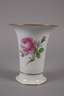 Meissen Trichtervase "Rote Rose"