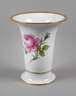 Meissen Trichtervase "Rote Rose"
