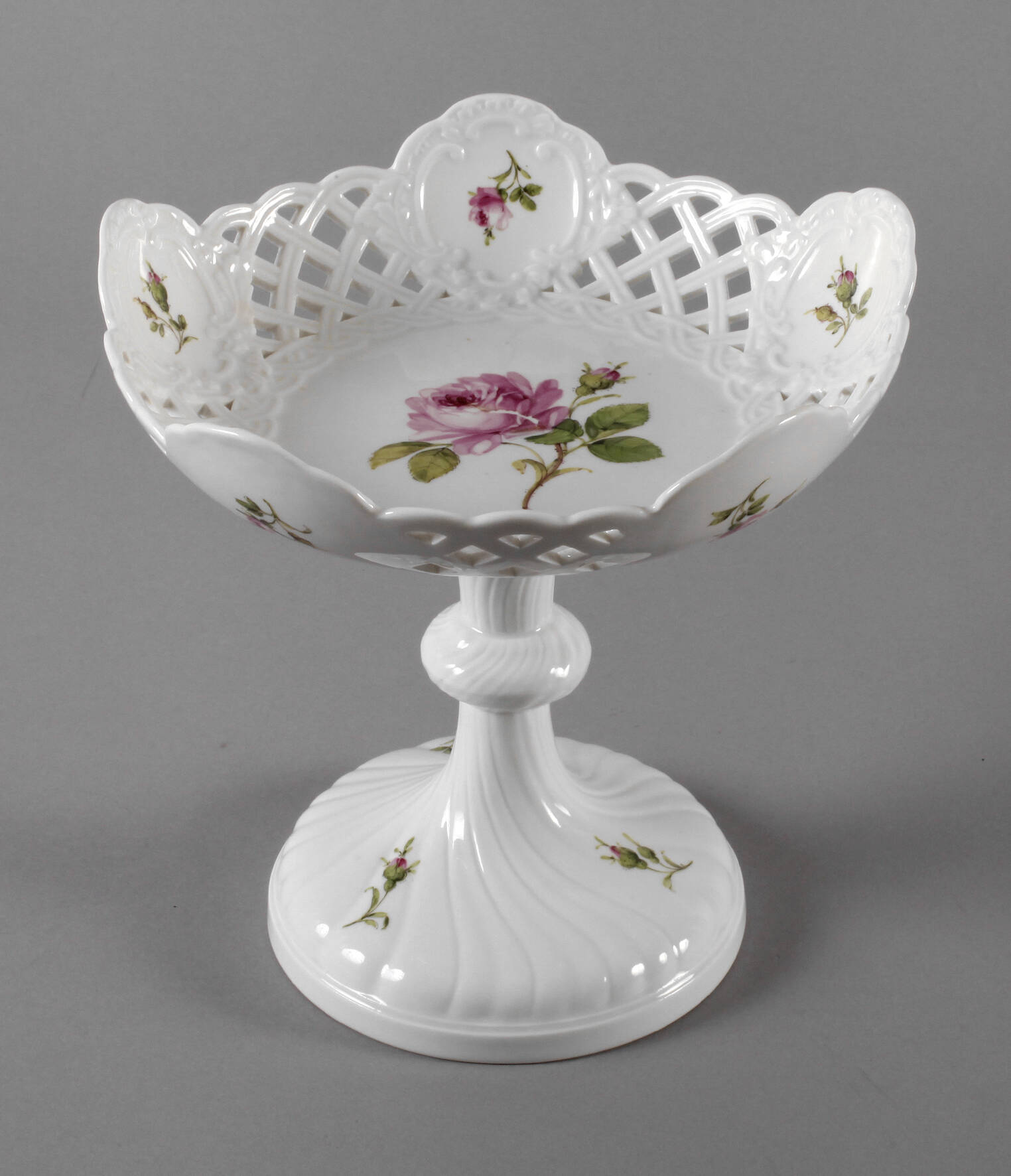 Meissen Tafelaufsatz "Rote Rose"