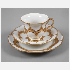 Meissen Prunkgedeck B-Form