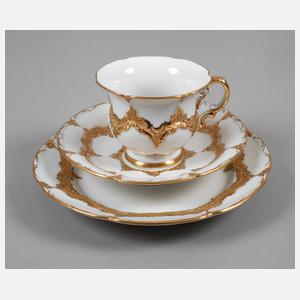 Meissen Prunkgedeck B-Form
