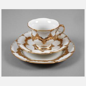 Meissen Prunkgedeck B-Form