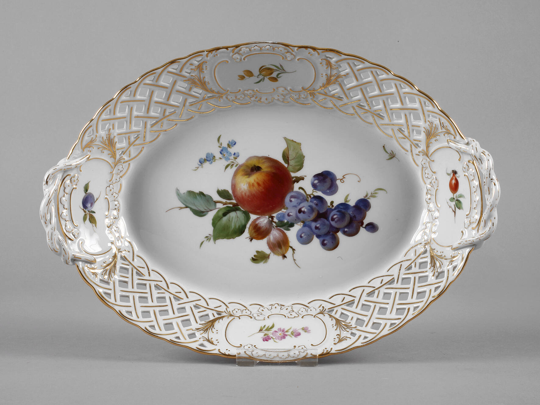 Meissen Flechtrandschale