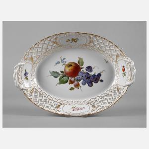Meissen Flechtrandschale