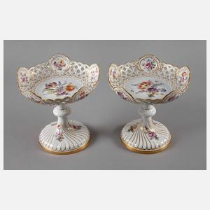 Meissen Paar Tafelaufsätze