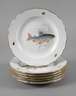 Meissen sechs Fischteller