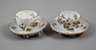 Meissen Paar Ziertassen