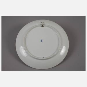 Meissen Wandteller mit Hochschulansicht