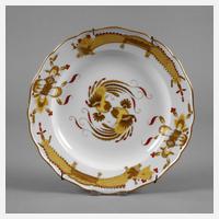 Meissen Teller gelber Drache111