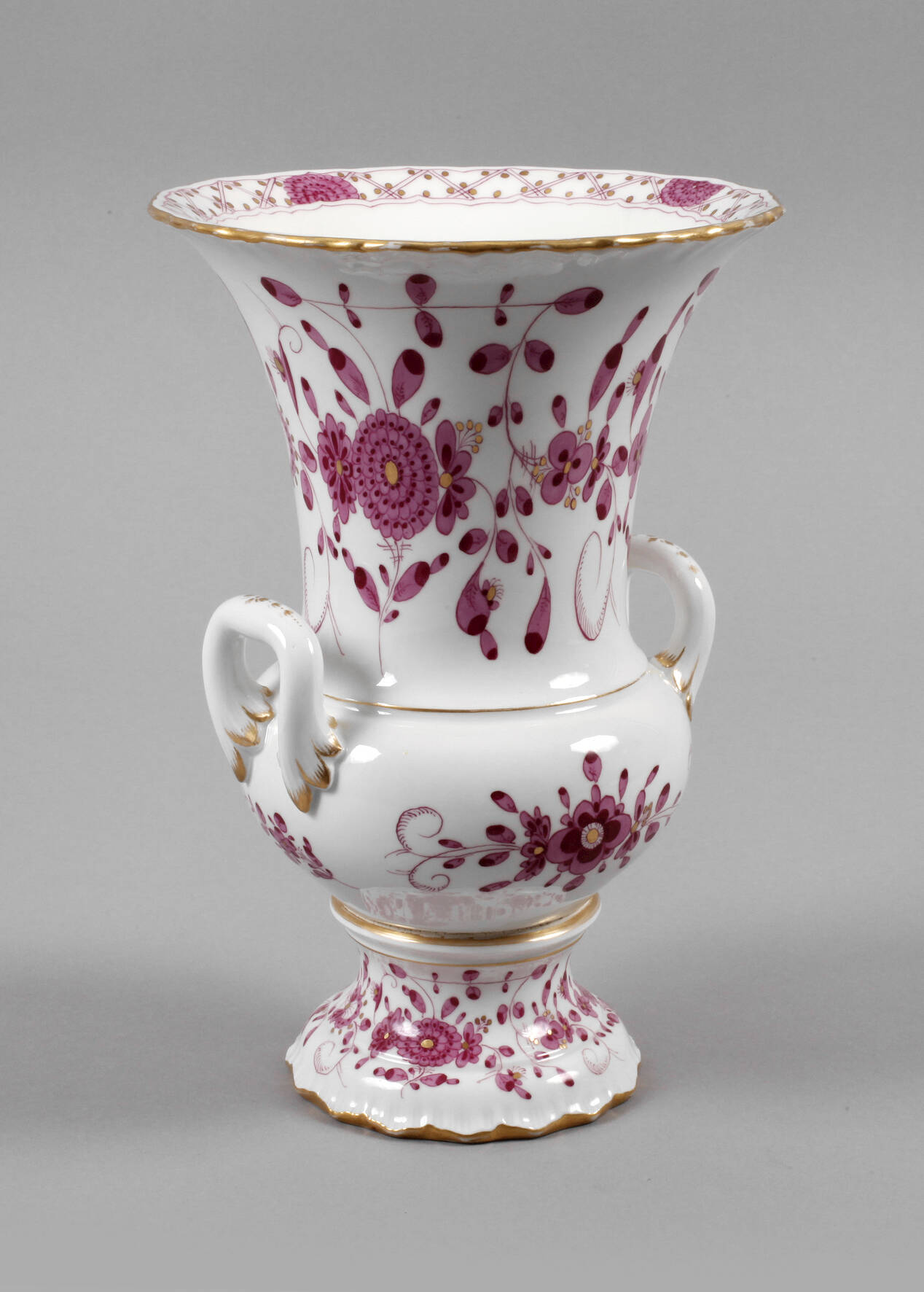 Meissen Amphorenvase "Indianische Blume"
