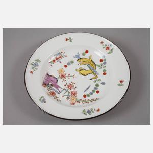 Meissen Teller Königliche Hofwirtschaft