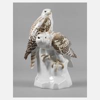 Meissen "Edelfalken auf Felsen"111