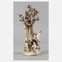 Meissen Figurengruppe "Apfelernte"111