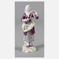Meissen Mädchen mit Triangel111