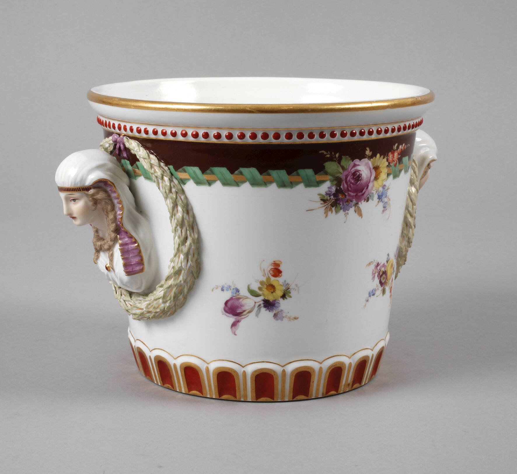 Meissen klassizistischer Cachepot