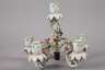 Meissen sechsflammiger Leuchter mit Putten
