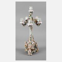 Meissen sechsflammiger Leuchter mit Putten111